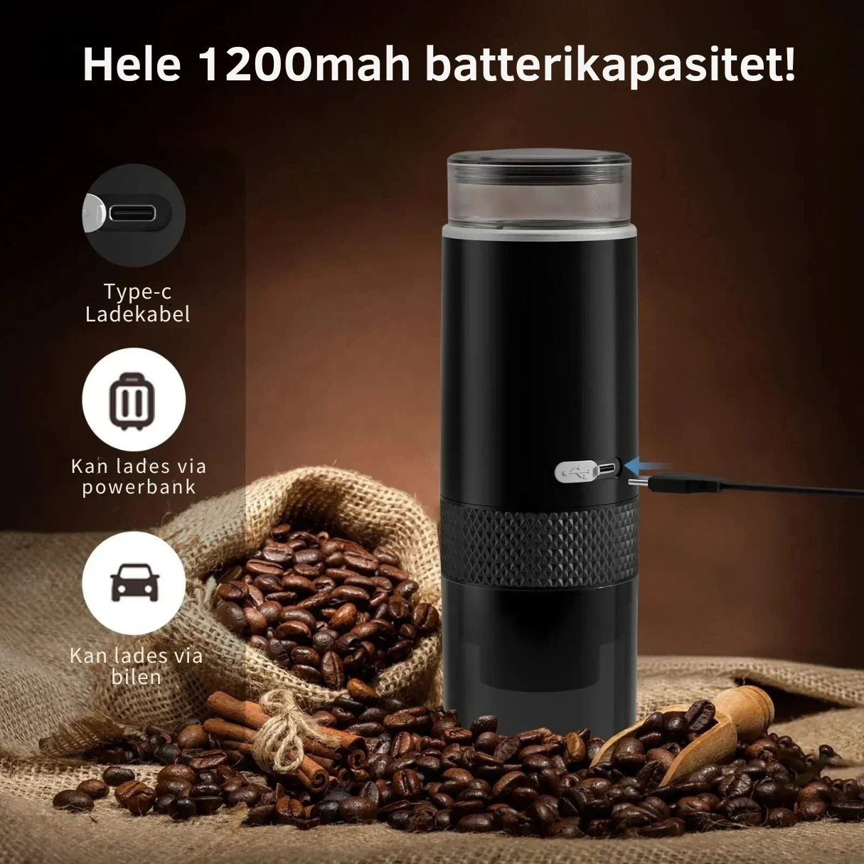 Portabel kaffemaskin