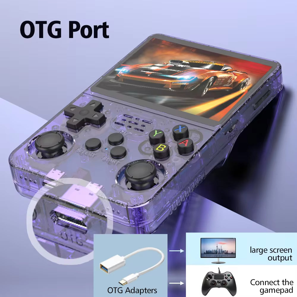 Retro håndholdt spillkonsoll – Gaming når som helst, hvor som helst!