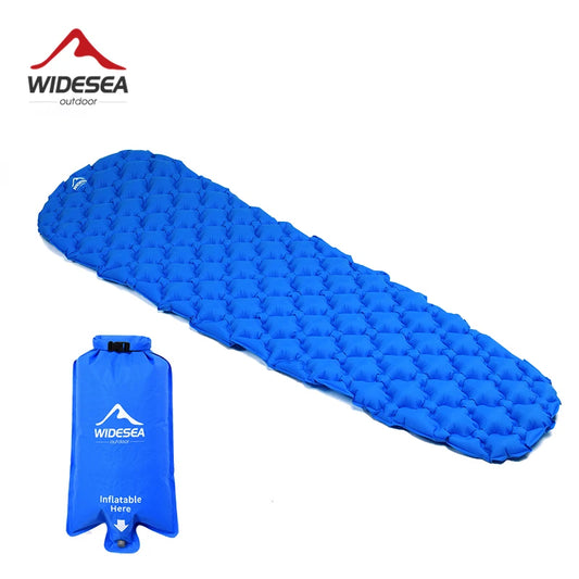 Camping Inflatable Mattress in Tent Folding Camp Bed Sleeping Pad Picnic Blanket Travel Air Mat Camping Equipment