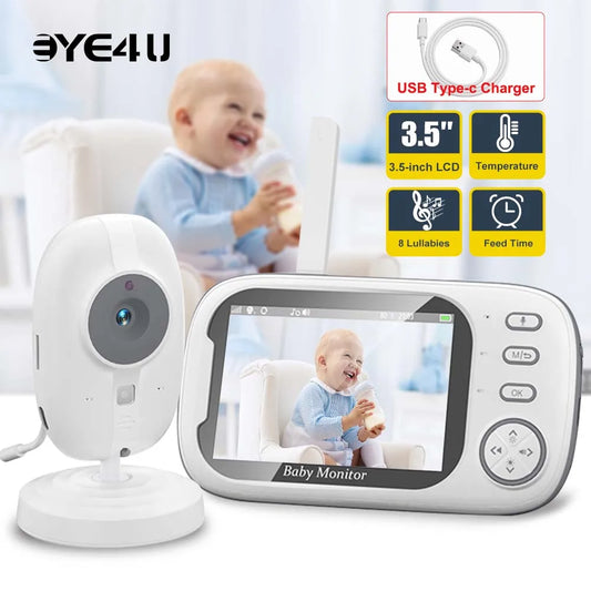 EYE4U BabyGuard™ – Trygg og smart babyovervåker med 2-veis lyd og nattmodus