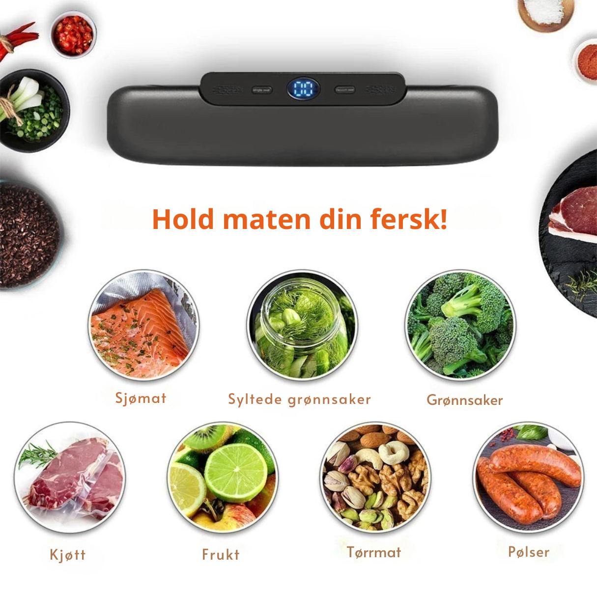 Vakuumpakker 120W
