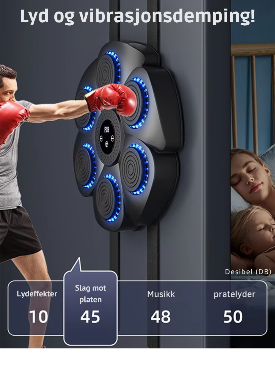 Smart bokseplate med Bluetooth