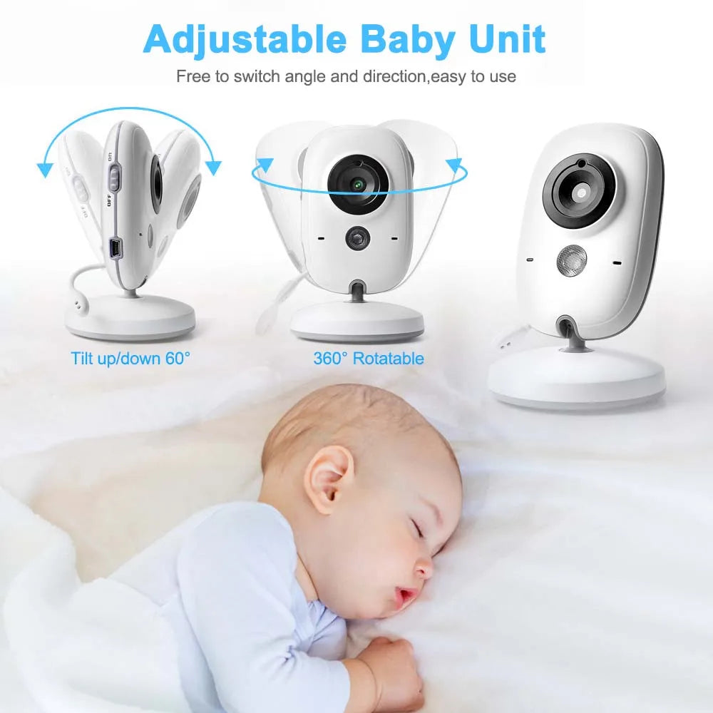 EYE4U BabyGuard™ – Trygg og smart babyovervåker med 2-veis lyd og nattmodus