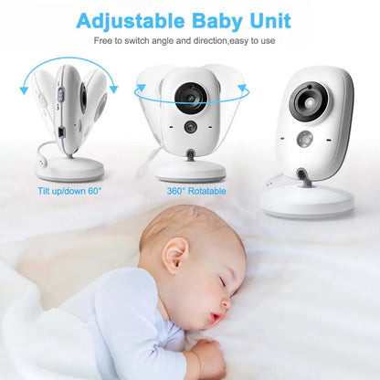 EYE4U BabyGuard™ – Trygg og smart babyovervåker med 2-veis lyd og nattmodus