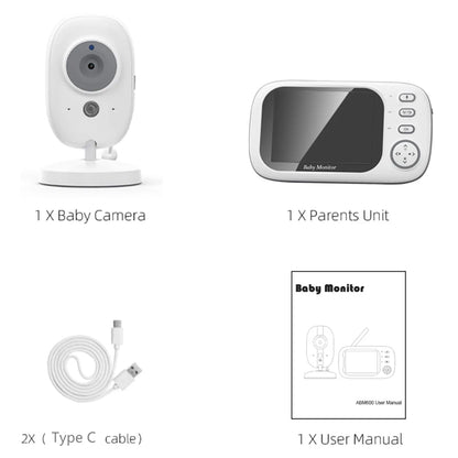 EYE4U BabyGuard™ – Trygg og smart babyovervåker med 2-veis lyd og nattmodus