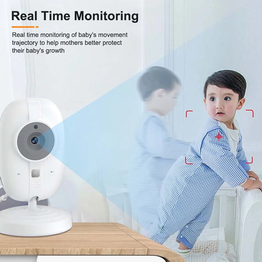 EYE4U BabyGuard™ – Trygg og smart babyovervåker med 2-veis lyd og nattmodus
