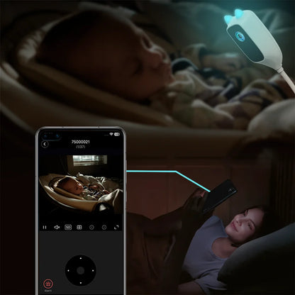 Wifi Babycall med 360 funksjon