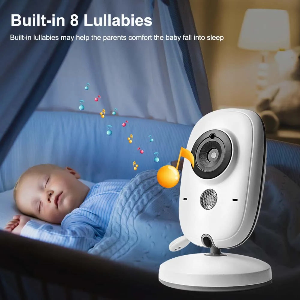 EYE4U BabyGuard™ – Trygg og smart babyovervåker med 2-veis lyd og nattmodus