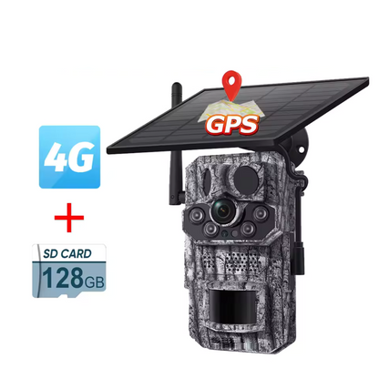 Witsectech 4G LTE viltkamera med solcellepanel