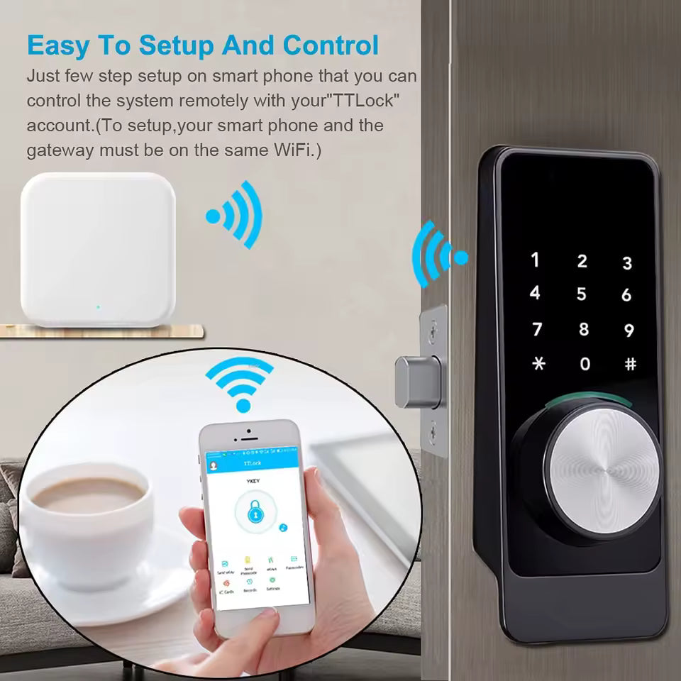 Wifi Gateway til dør og- smartlåser