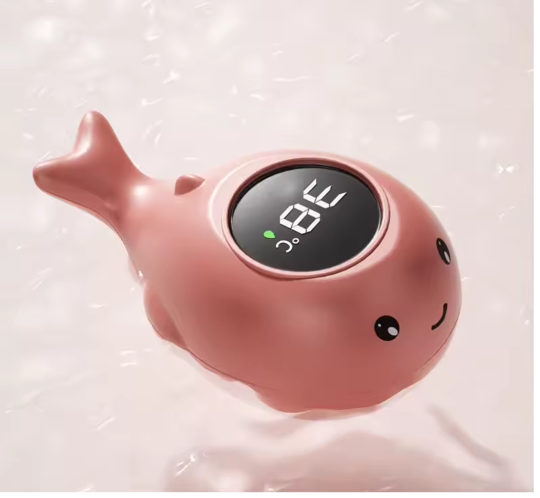 Flytende digitalt badetermometer med LED-skjerm