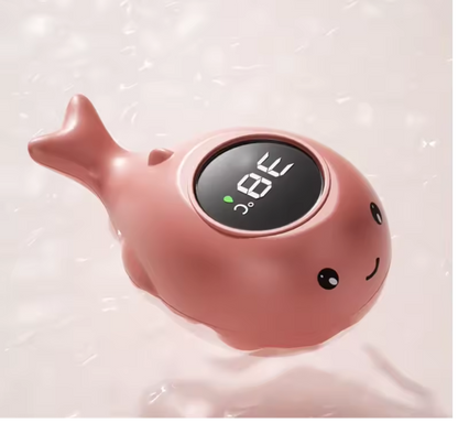 Flytende digitalt badetermometer med LED-skjerm